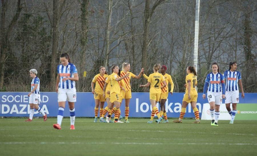 Fotos: Real Sociedad 1-Barcelona 9