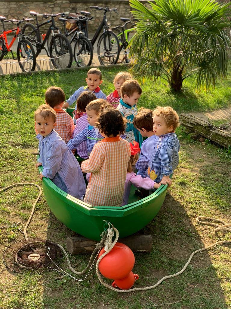 Los peques de Educación Infantil.