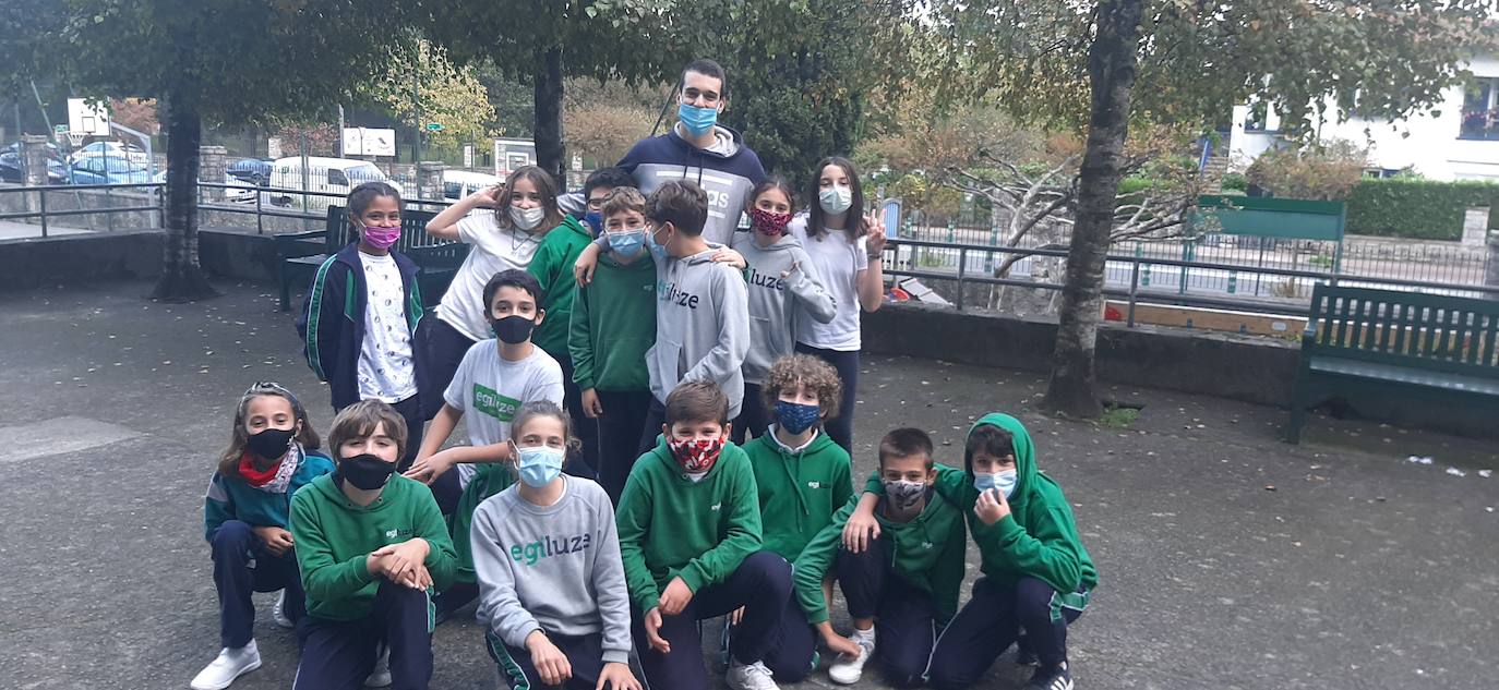 Los estudiantes de Quinto de Educación Primaria.