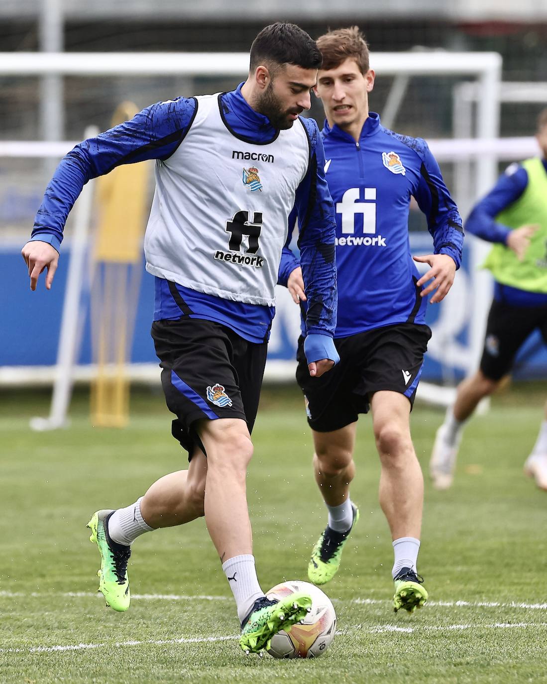 Fotos: La Real entrena en Zubieta pensando en el Granada