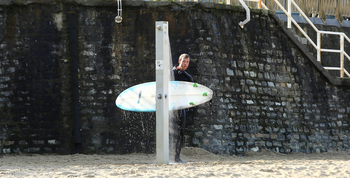 Fotos: Viento sur y temperaturas en ascenso