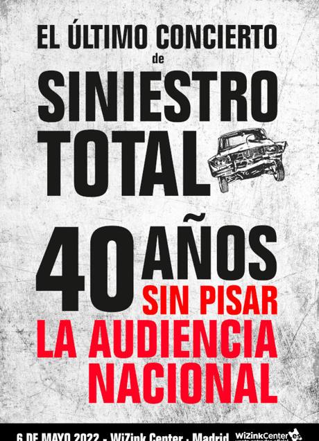 Imagen - Cartel anunciador del último concierto de la banda gallega.