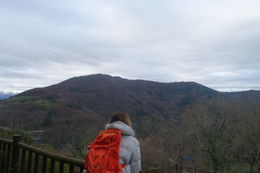 Bajo el manto blanco que ha cubierto esta semana el macizo de Aizkorri se encuentra, Zumarraga y los pueblos que se encuentran en el valle de Urola. 