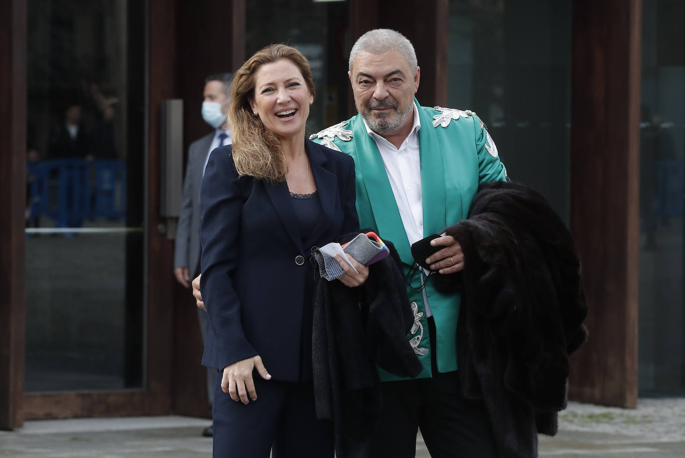 Fotos: Las imágenes de la entrega de las Medallas de Oro en las Bellas Artes 2020 en Pamplona