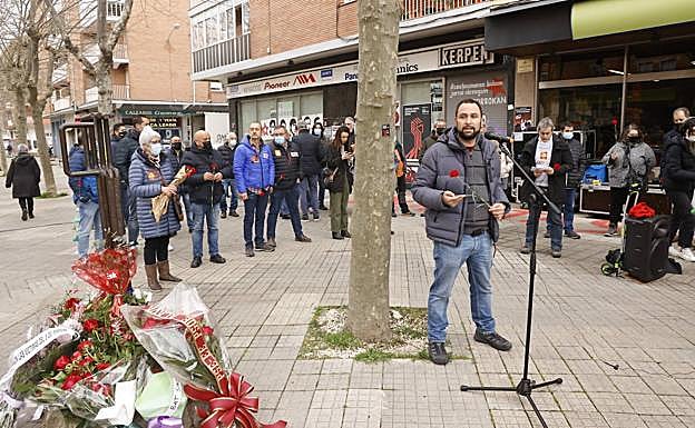 José Damián García-Moreno, durante su intervención.