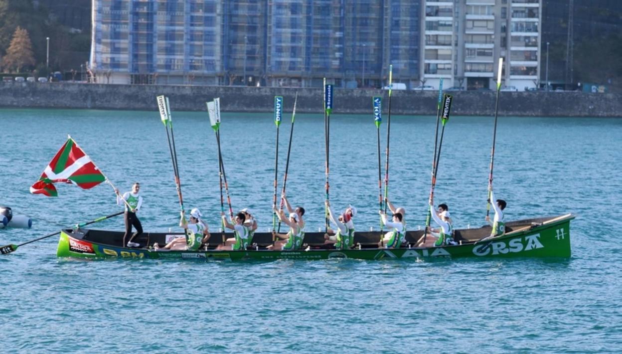 Hondarribia ya ganó el descenso de casa el año pasado. 