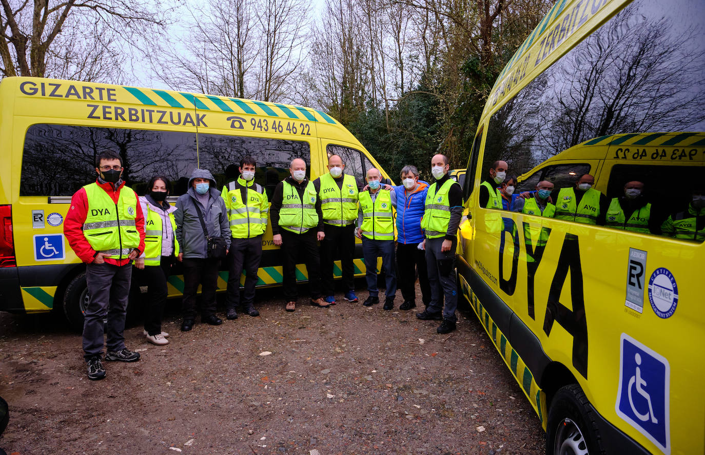 Fotos: DYA Gipuzkoa parte a Ucrania con el objetivo de traer a 18 refugiados