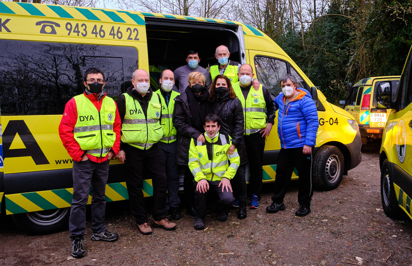 Fotos: DYA Gipuzkoa parte a Ucrania con el objetivo de traer a 18 refugiados