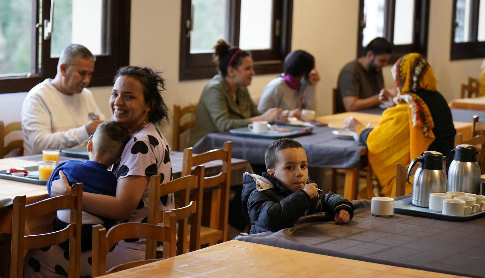 Fotos: Ya son 17 los refugiados de Ucrania acogidos en Oñati