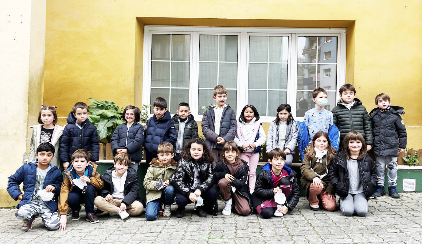 Los niños de 2º de Educación Primaria.