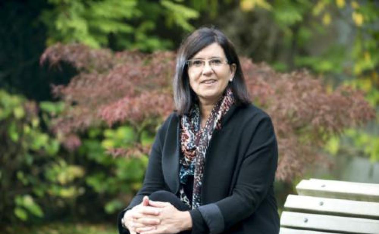 Izaskun Landaida, Emakundeko zuzendaria.