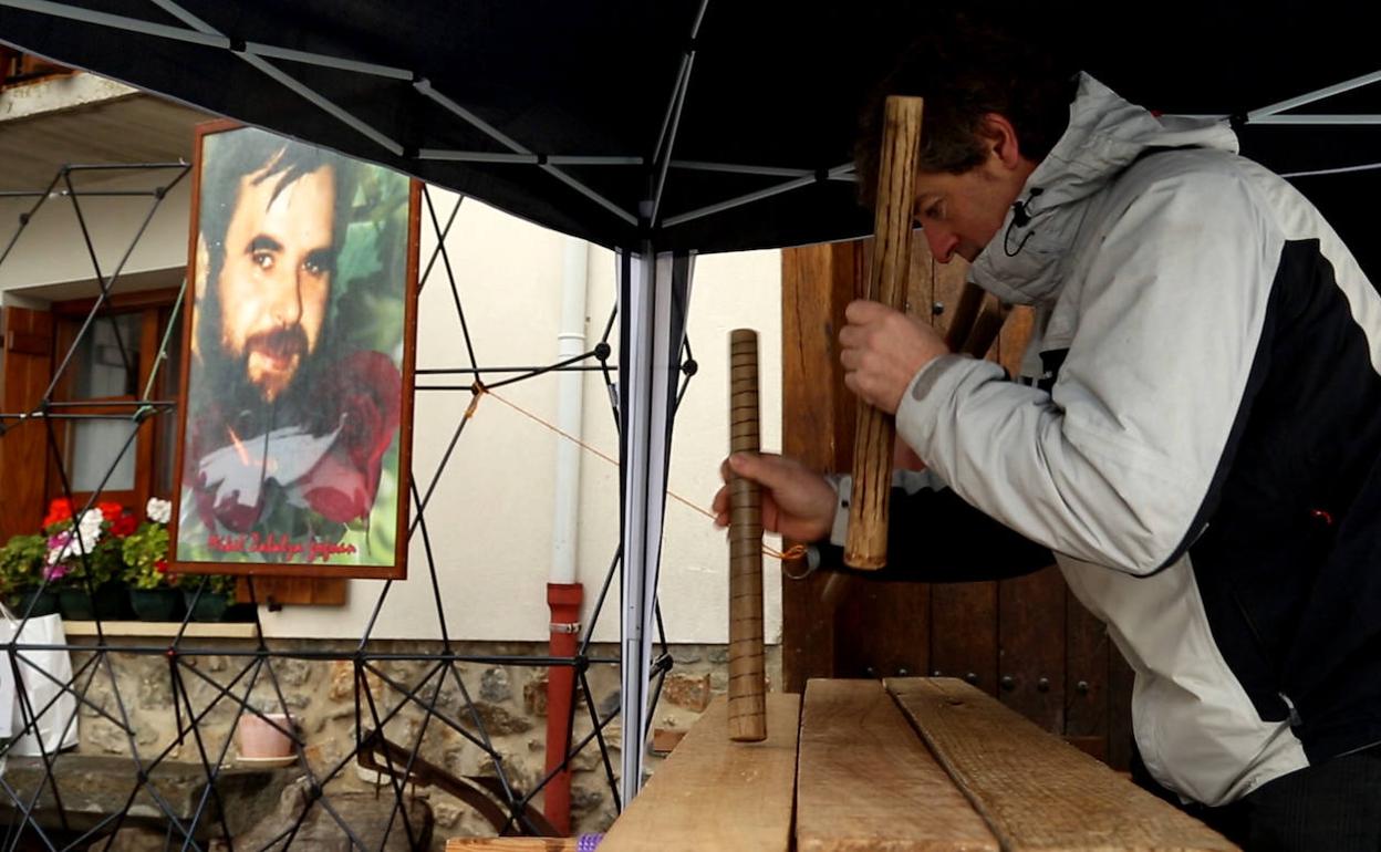 'Non dago Mikel?' dokumentaleko fotograma. 