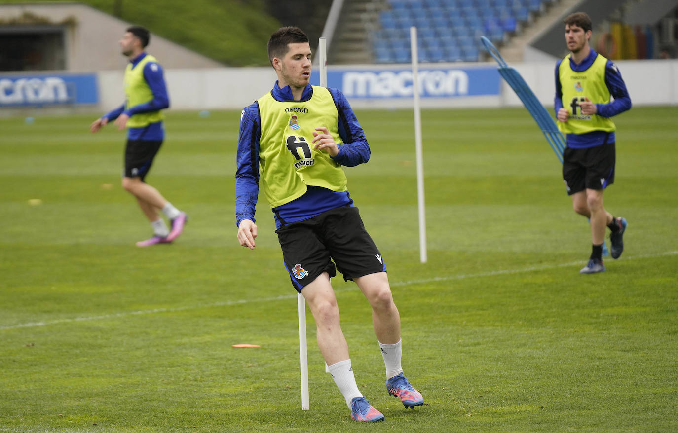 Fotos: Aihen no se entrena y Silva sigue al margen del grupo
