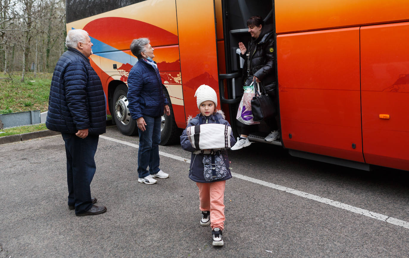 Fotos: «Poder huir de Ucrania ha sido un milagro»