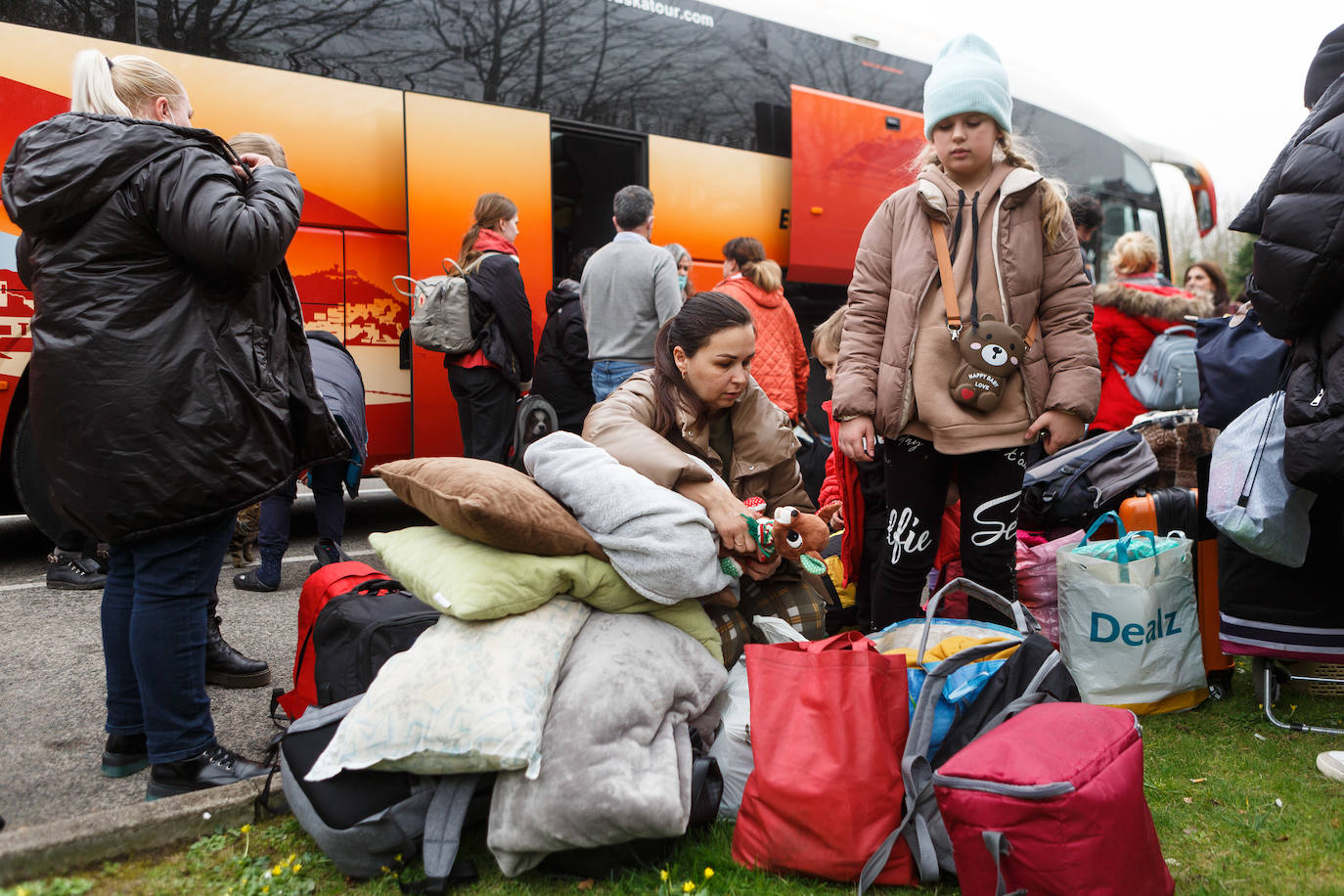 Fotos: «Poder huir de Ucrania ha sido un milagro»