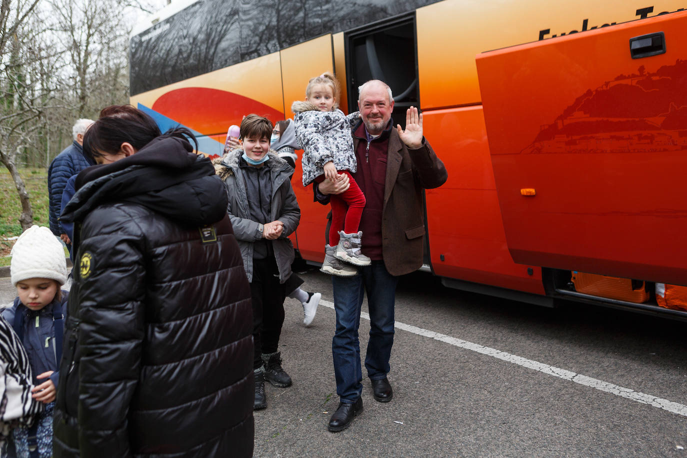 Fotos: «Poder huir de Ucrania ha sido un milagro»