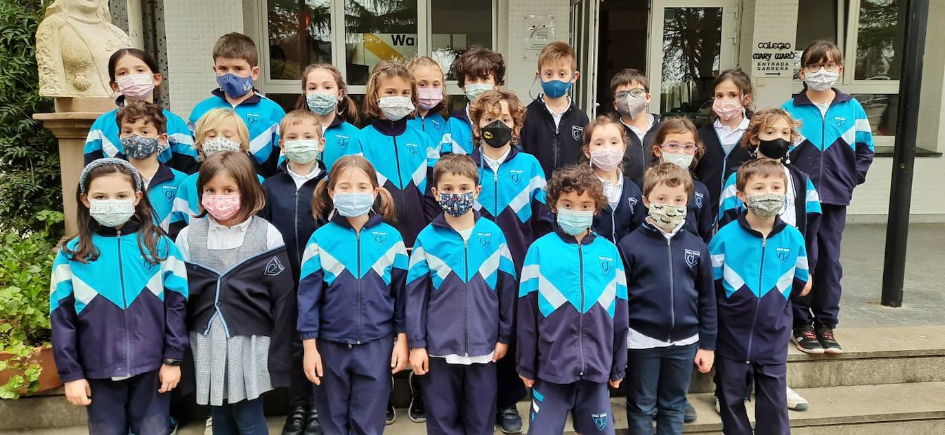 Los niños de Segundo de Primaria.