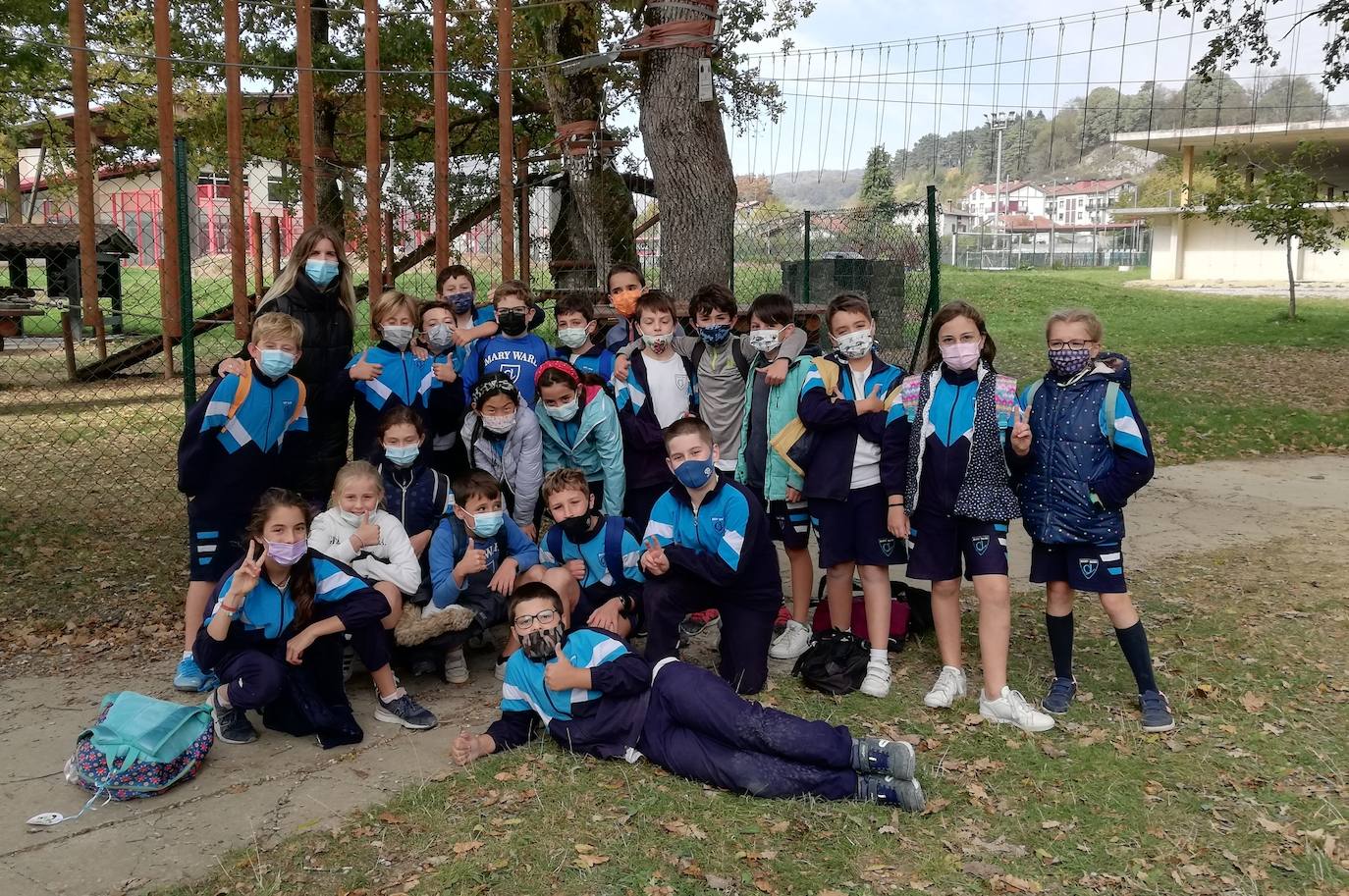 Los niños de 5º de Primaria.