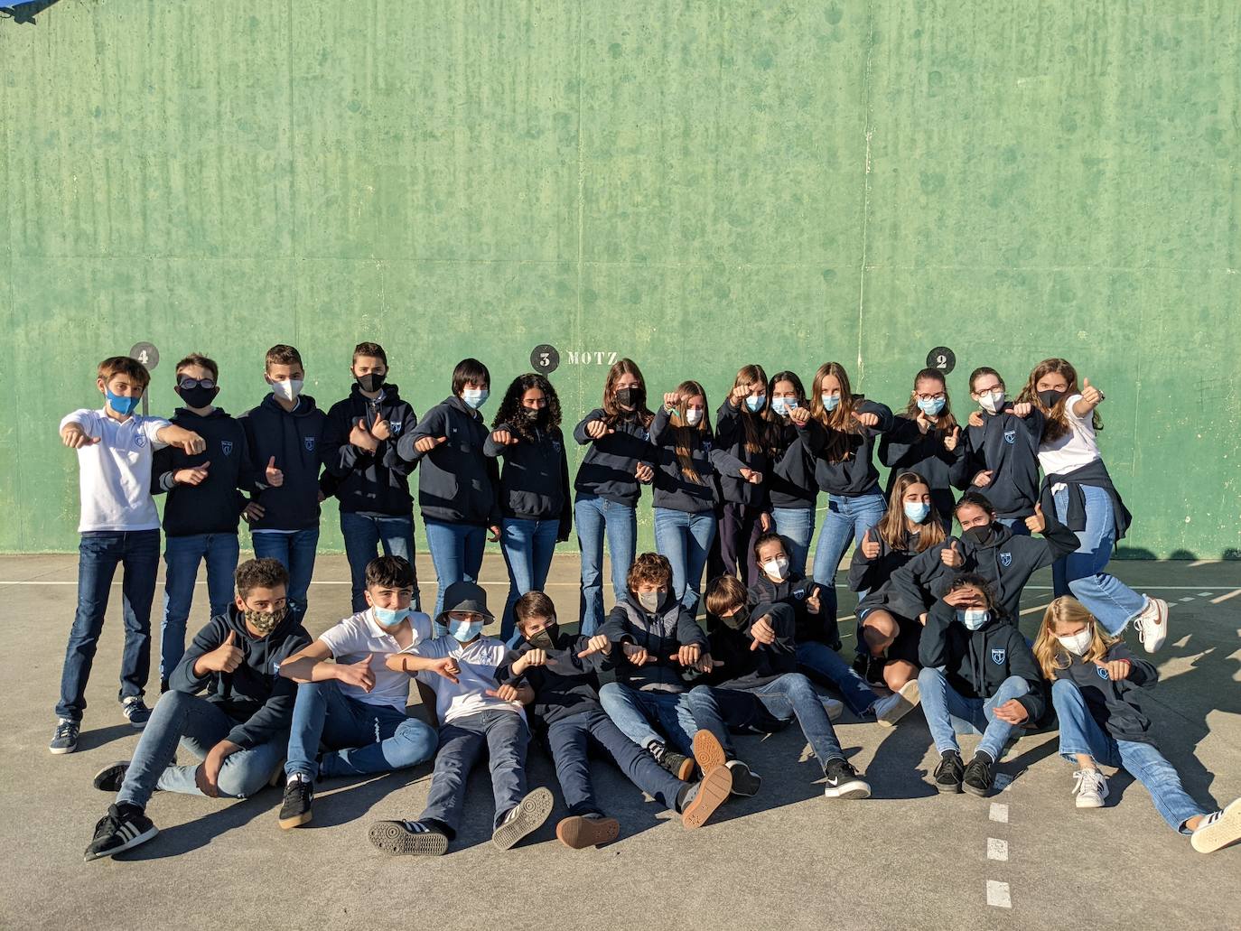 Los alumnos de 2º de E.S.O.