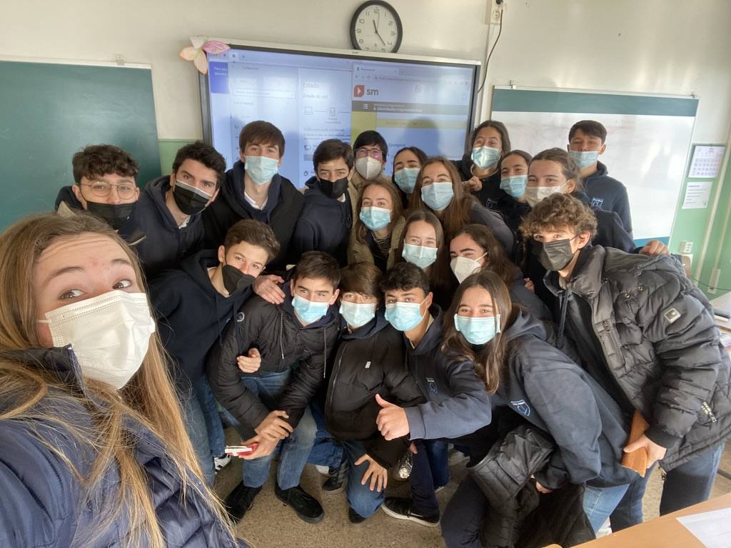 Los alumnos de 4º de E.S.O.