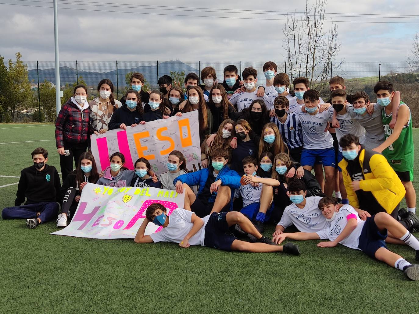 Los alumnos de 4º de E.S.O.