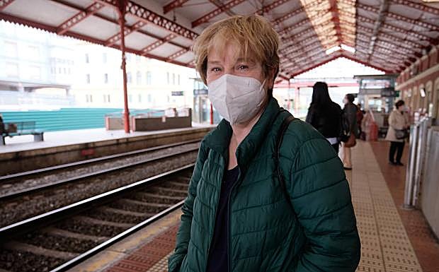 Inma Díez afirmaque los retrasosson «habituales» desde las obras. 