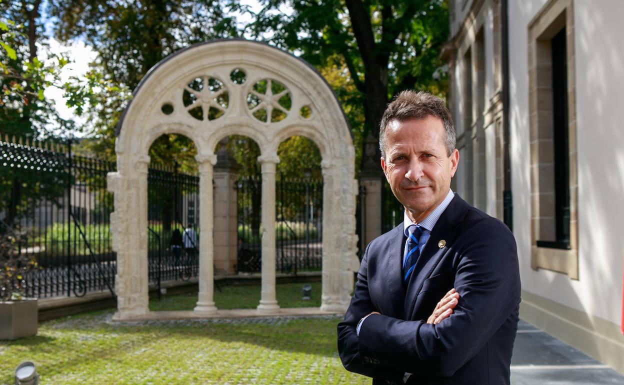 Jokin Bildarratz se mostraba satisfecho tras consecución del pacto educativo. 