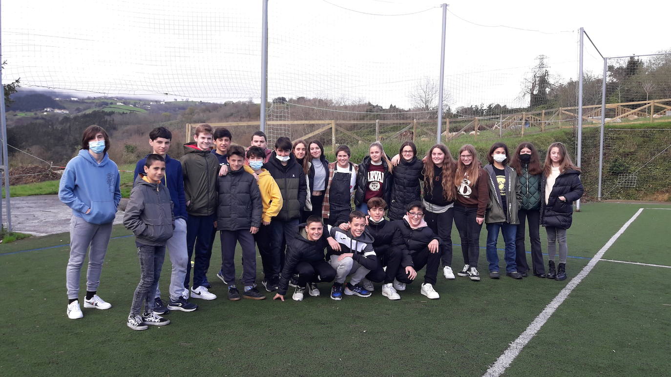 Los estudiantes de 2º de la ESO.