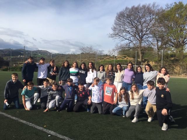 Los estudiantes de 2º de la ESO.