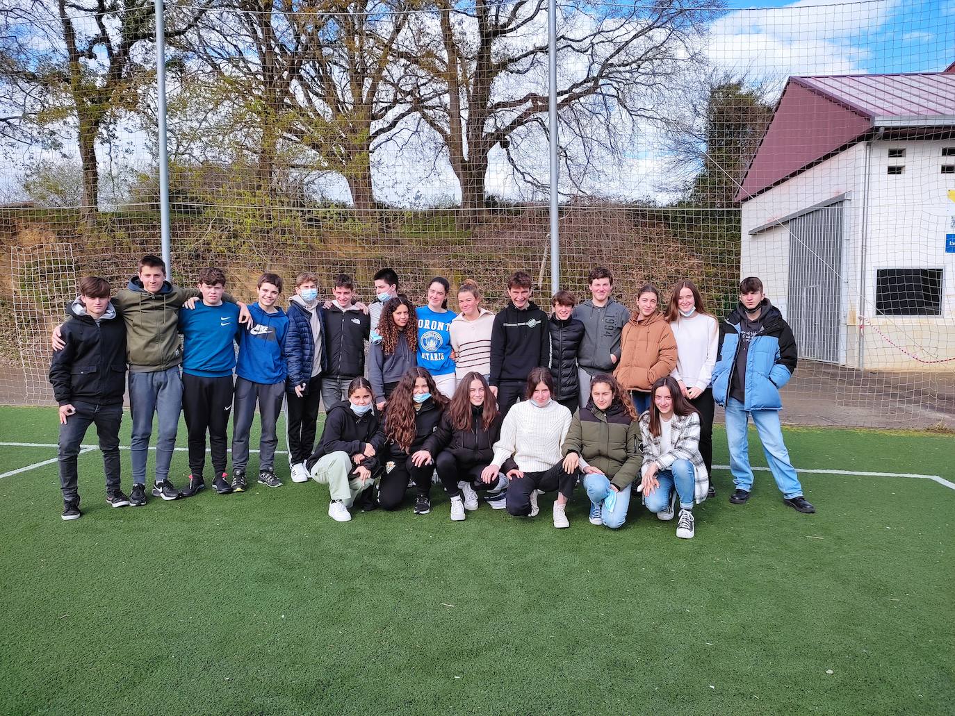 Los estudiantes de 3º de la ESO.