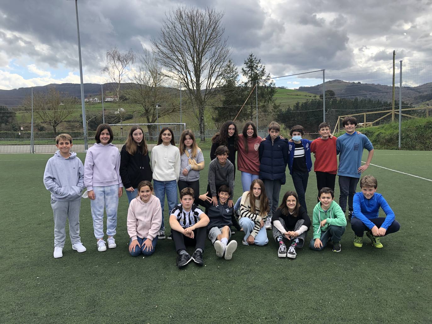 Los alumnos de 6º de Primaria.
