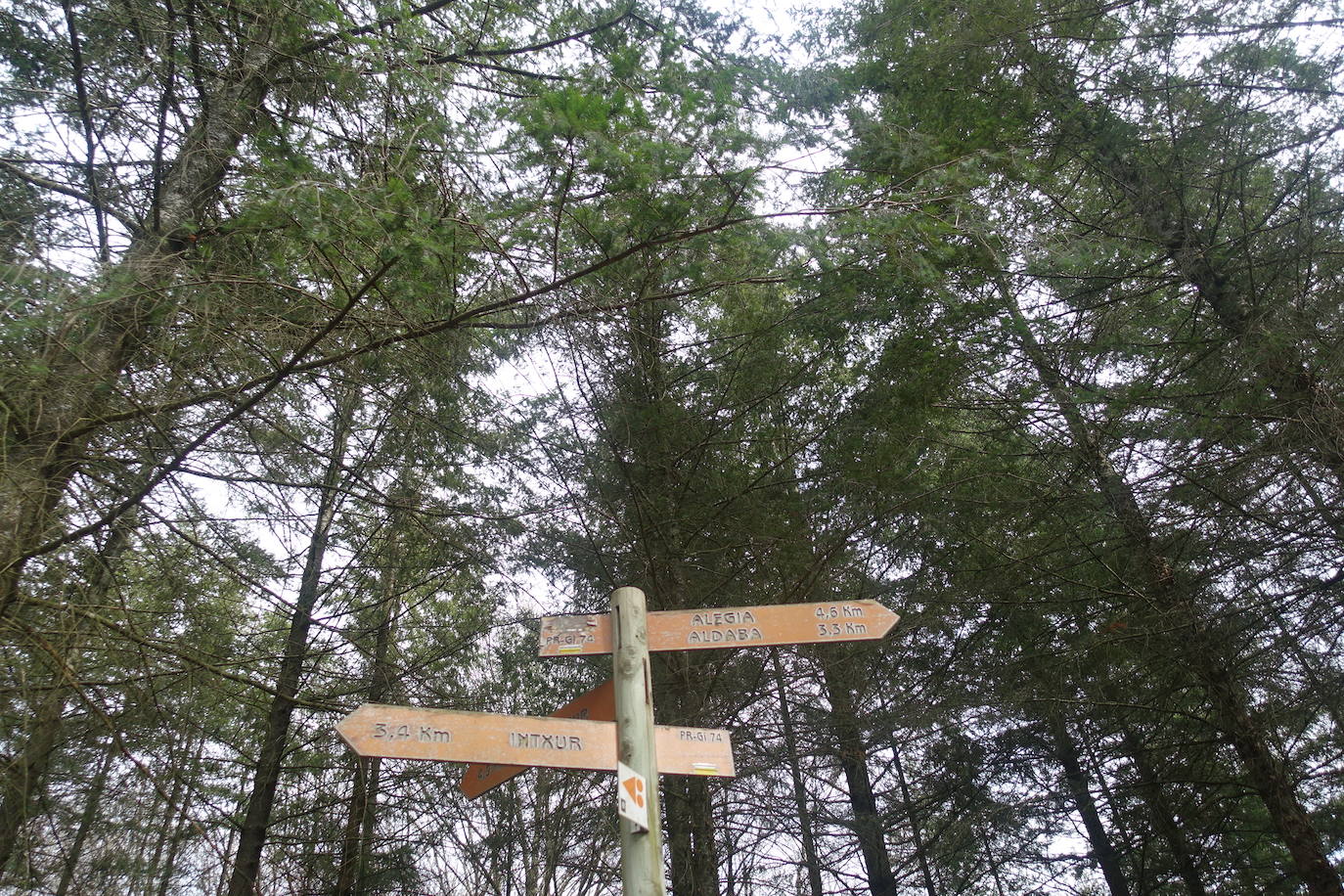 Fotos: Intxur, por el antiguo castro de Tolosaldea