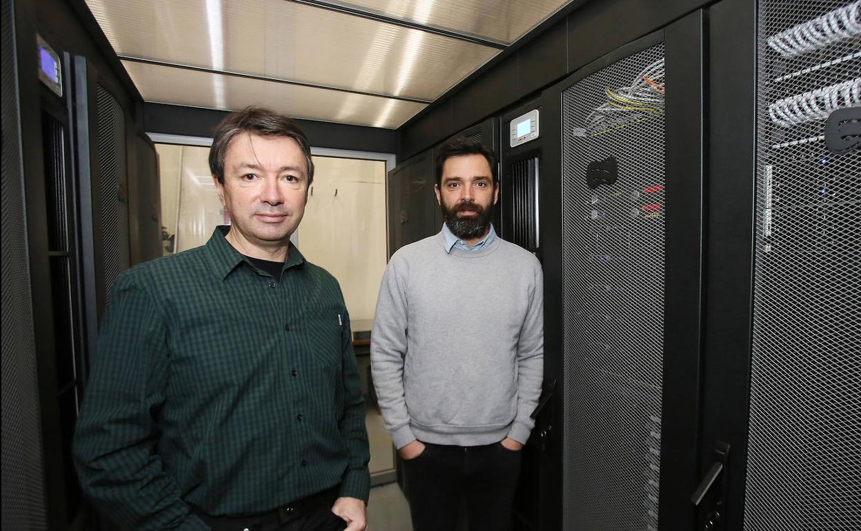 Eneko Agirre eta Xabier Alegria. 