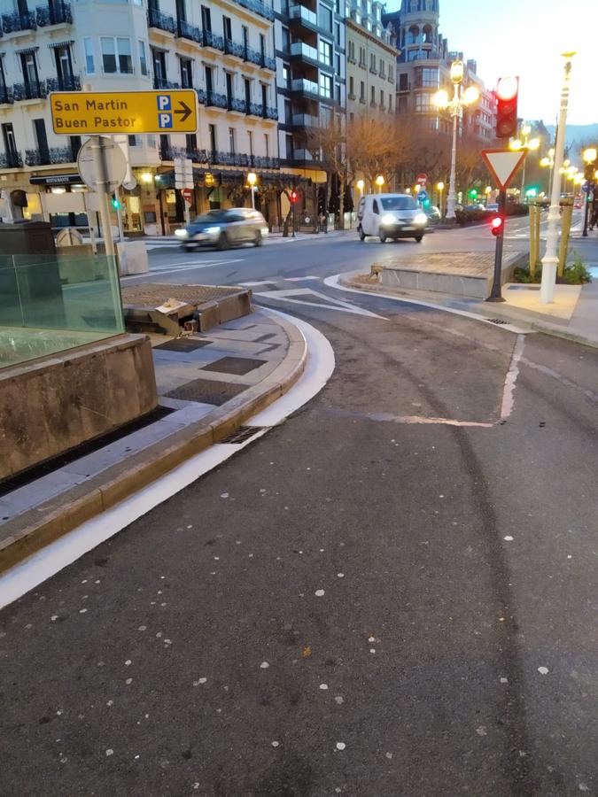 Fotos: Una trampa frente a La Concha