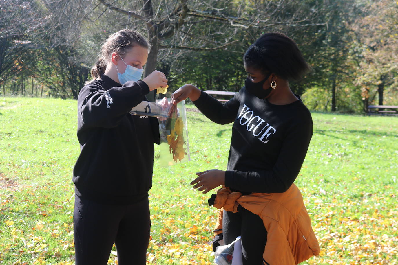 Fotos: Los alumnos del Instituto Oianguren de Ordizia