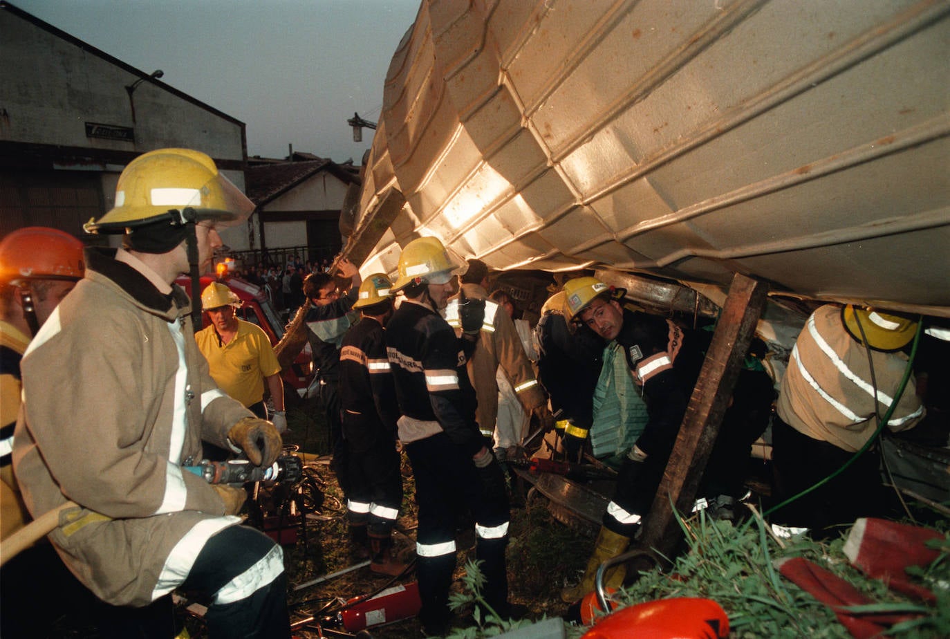Fotos: Se cumplen 25 años del accidente de Uharte Arakil