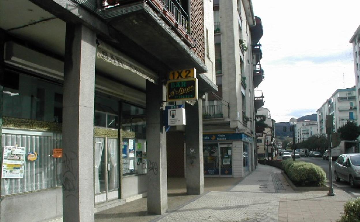 La administración de Lasarte-Oria en la que se ha validado el boleto premiado.