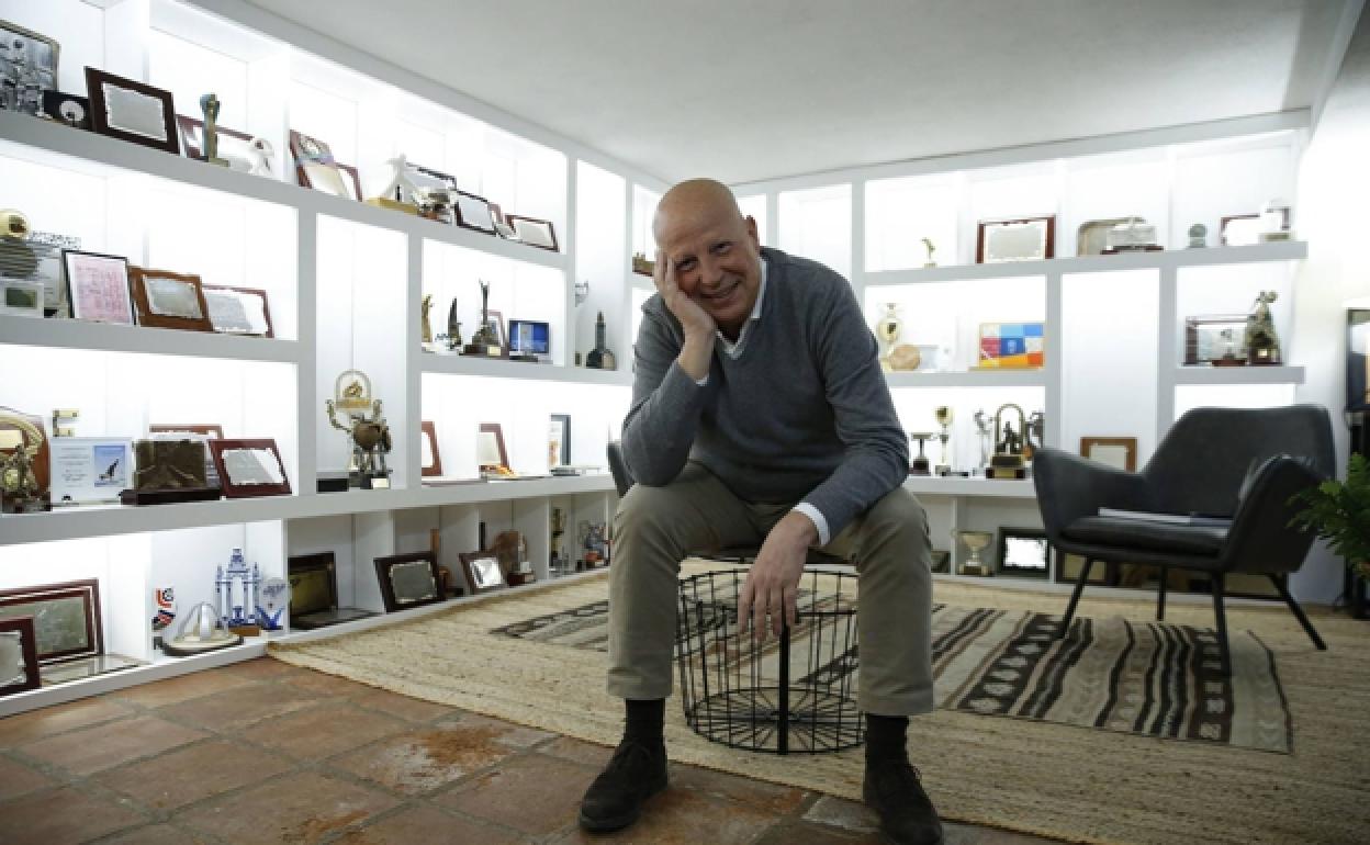 Javier Imbroda, el pasado enero cuando ya sabía que el cáncer se había reproducido.