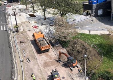 Imagen secundaria 1 - San Sebastián: La plaza Benta Berri tendrá menos carriles, más aceras y bidegorris y cambios de dirección