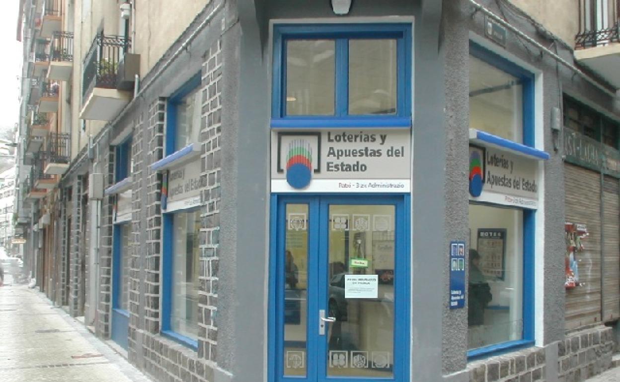 La administración de la calle Oarso, en Pasai Antxo.