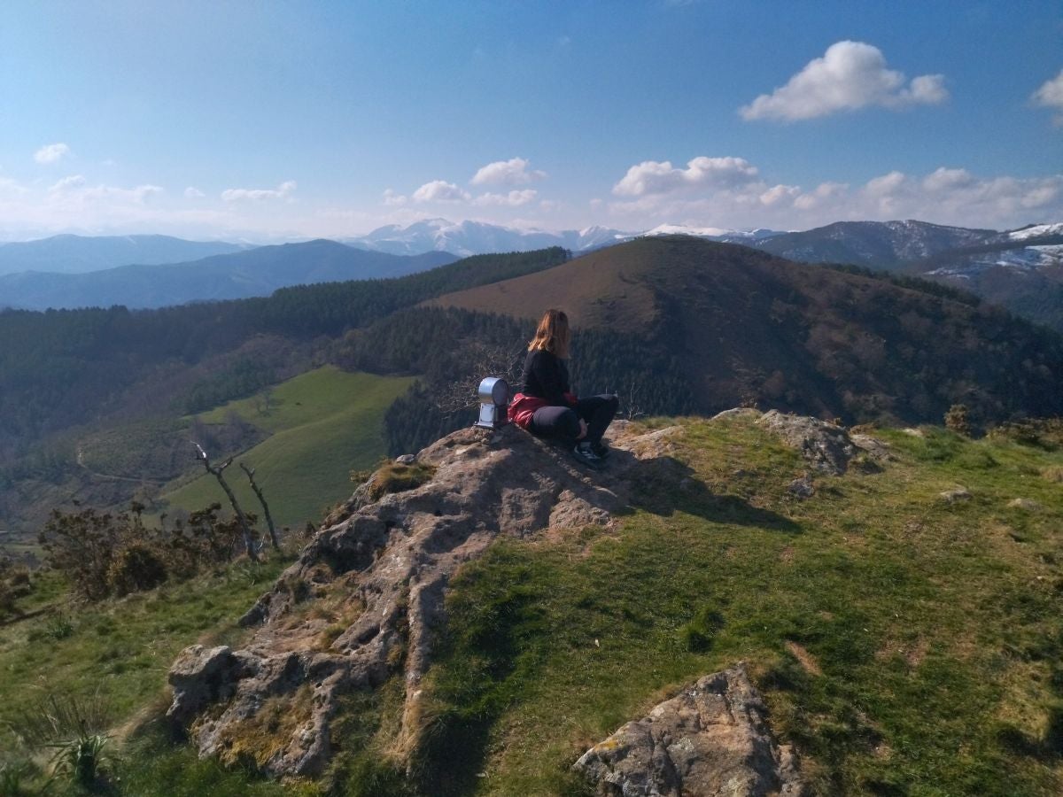 Fotos: Kopako harria, a los pies de la gran mole