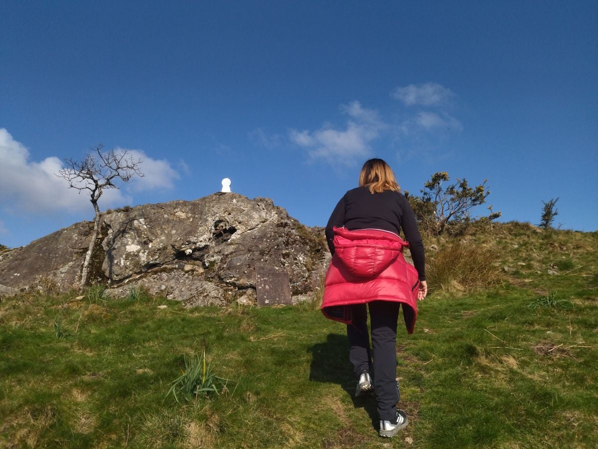 Fotos: Kopako harria, a los pies de la gran mole