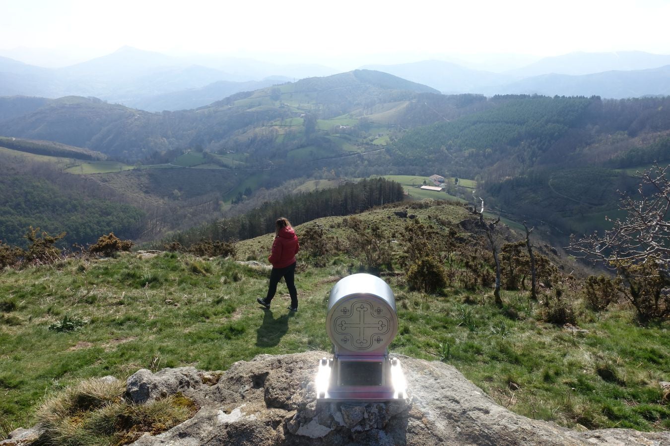 Fotos: Kopako harria, a los pies de la gran mole