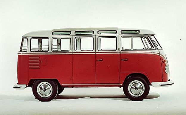 VW Type 2 Microbus Deluxe «Samba», 1962. Stiftung AutoMuseum Volkswagen.