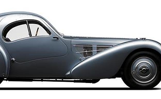 Bugatti Type 57SC Atlantic, 1936. Merle & Peter Mullin Melanie & Rob Walton and the Mullin Automotive Museum Foundation USA.