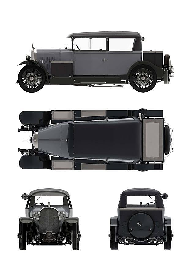 Voisin C7 «Lumineuse», 1925. Foster Family Collection.