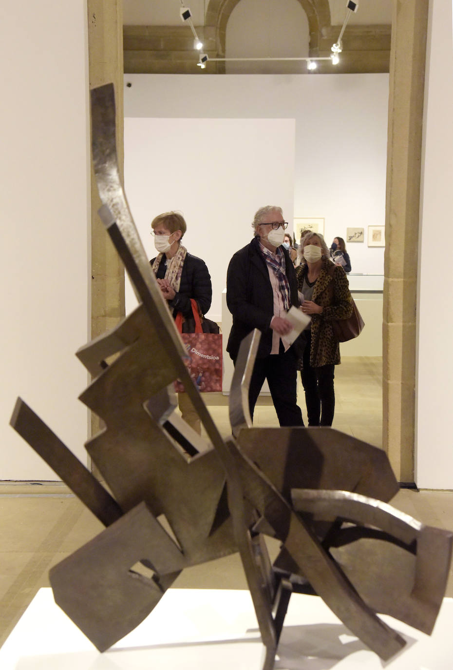 Fotos: Chillida y Oteiza, juntos en San Telmo