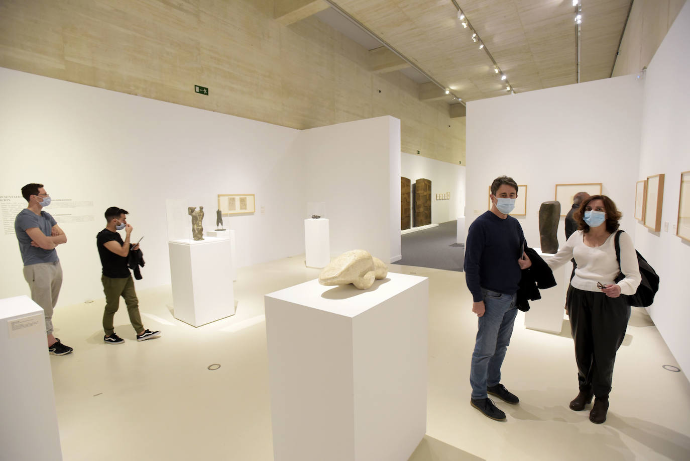 Fotos: Chillida y Oteiza, juntos en San Telmo