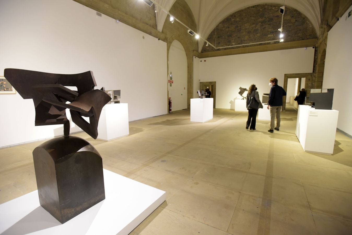 Fotos: Chillida y Oteiza, juntos en San Telmo