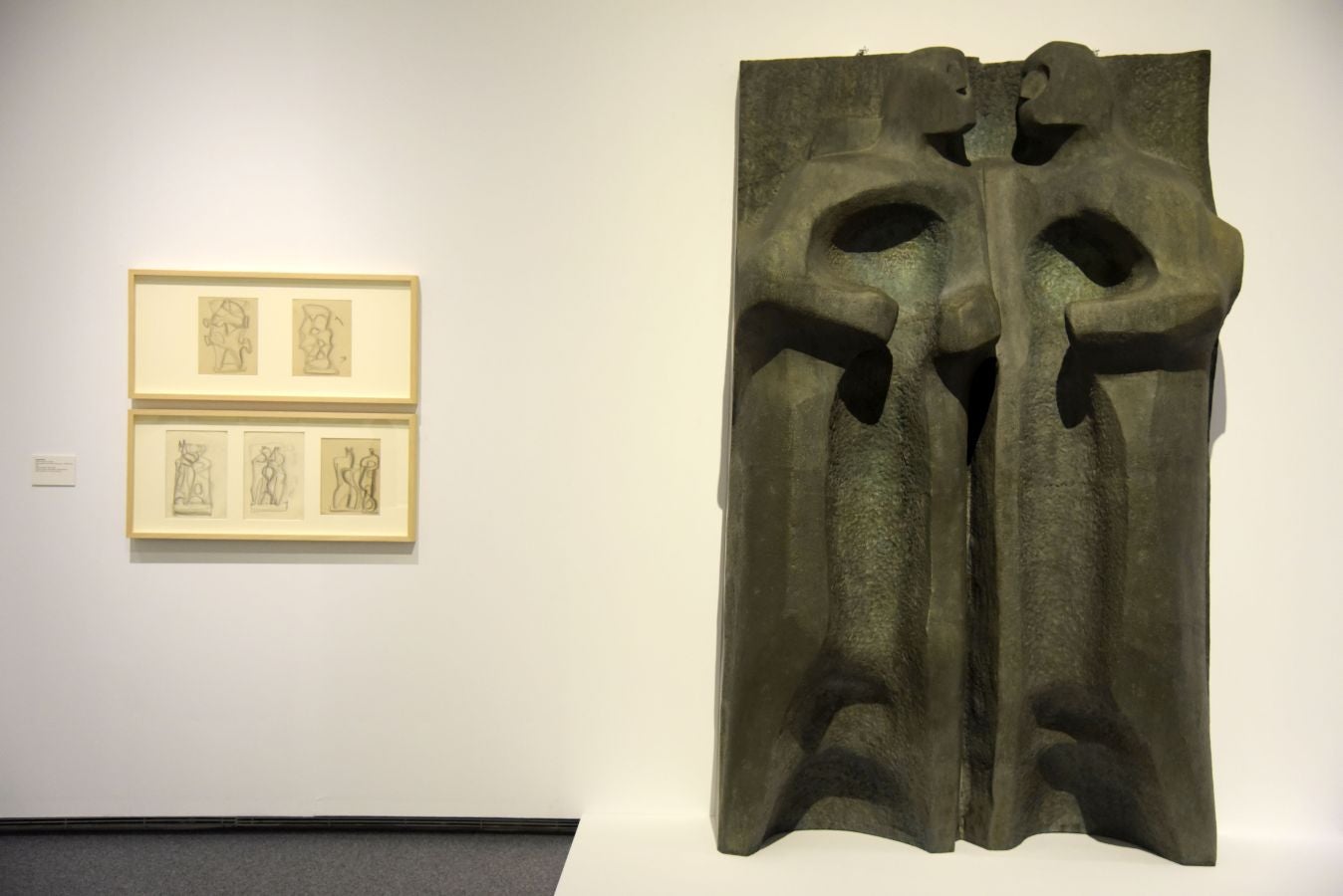 Fotos: Chillida y Oteiza, juntos en San Telmo